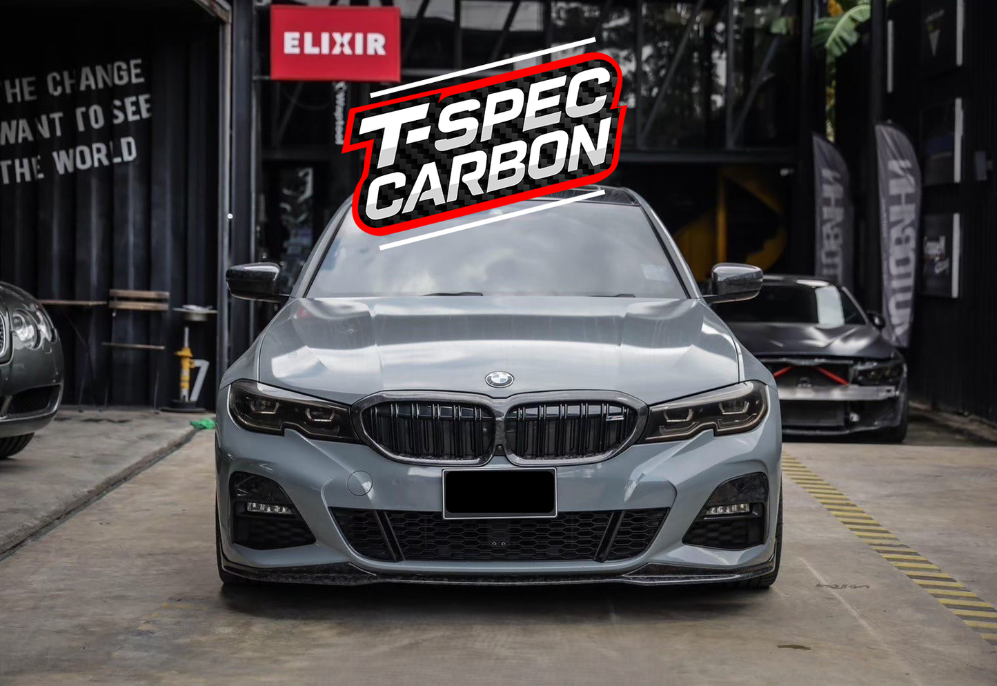 BMW M3/G20 Carbon Front Lip (Pre Face Lift)