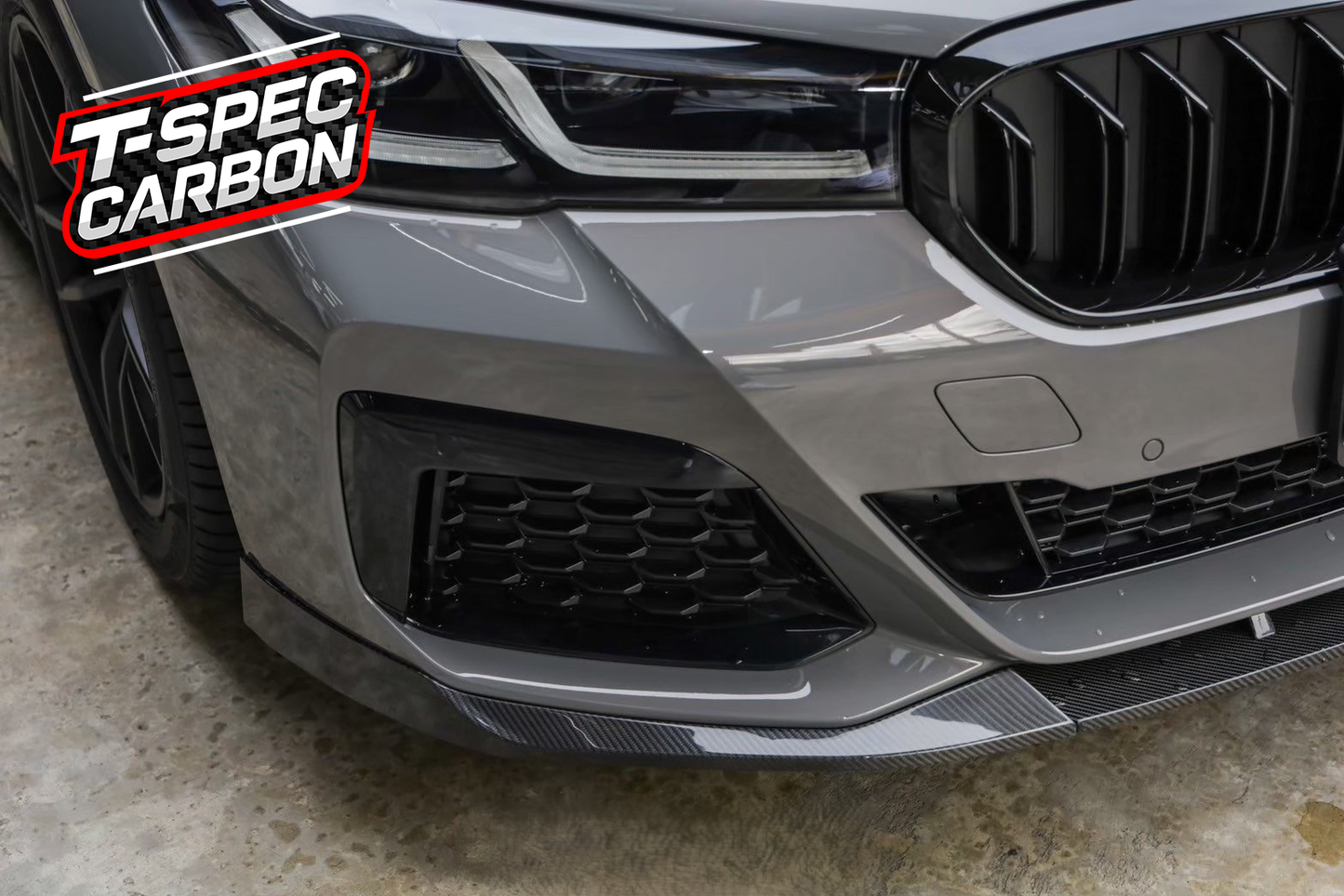 BMW G30 Carbon Fibre Front Lip (Face Lift)