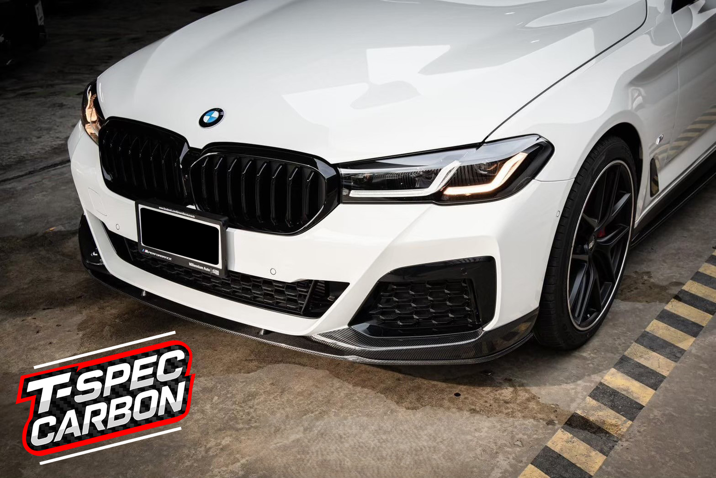BMW G30 Carbon Fibre Front Lip (Face Lift)