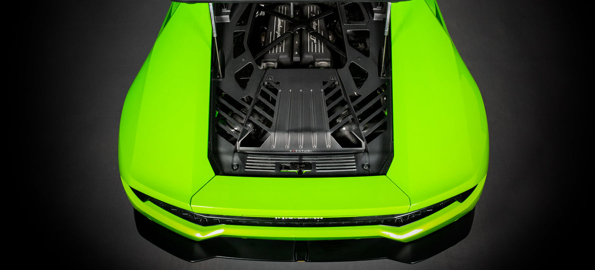 Lamborghini Huracan Eventuri Carbon Engine Cover Set