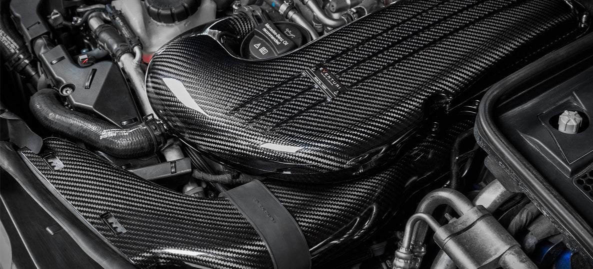 Mercedes Benz C63s AMG EVENTURI Carbon Air Intake