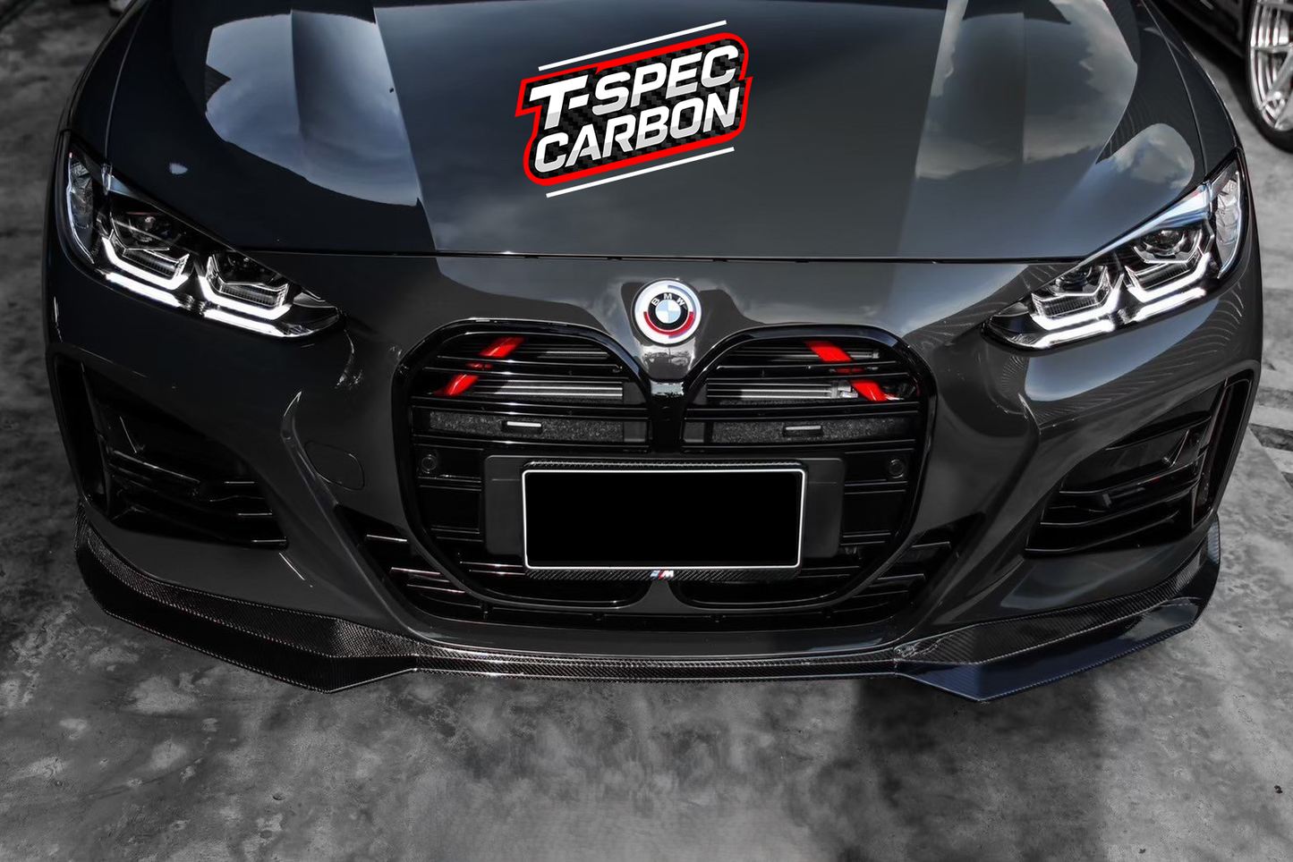 BMW M4/G22 M-Style Carbon Fibre Front Lip