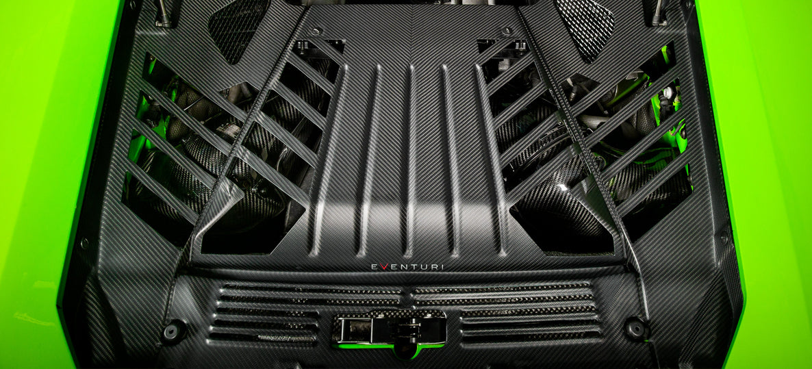 Lamborghini Huracan Eventuri Carbon Engine Cover Set
