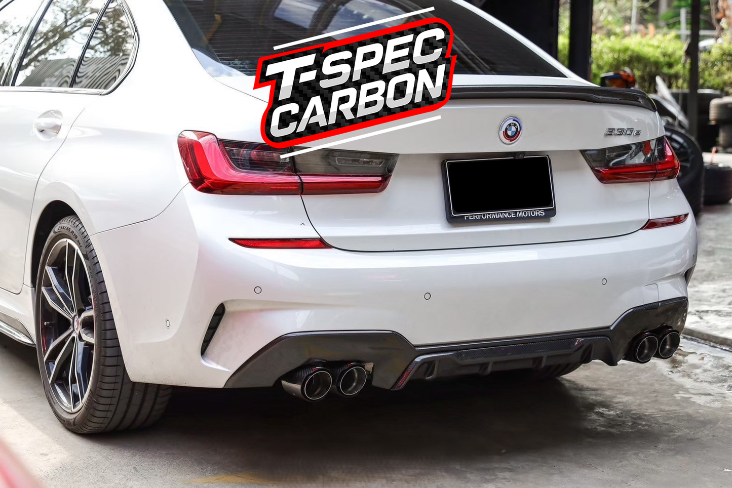 BMW M3/G20 Carbon Rear Diffuser