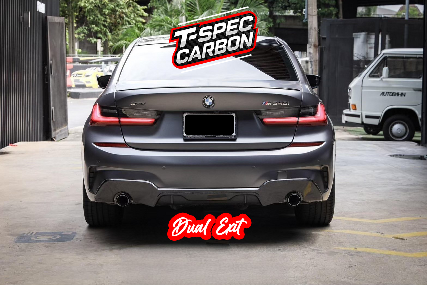 BMW M3/G20 Carbon Rear Diffuser