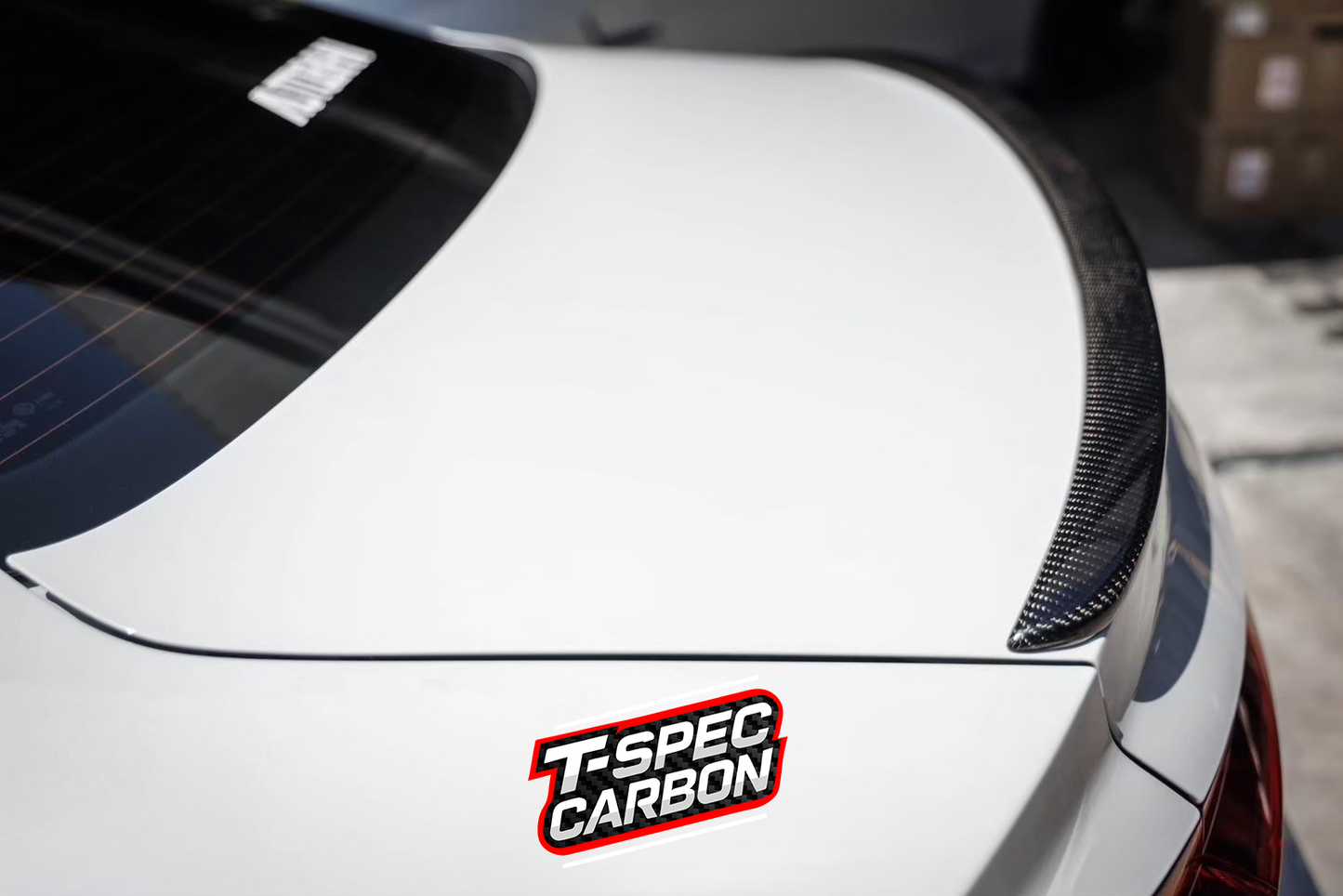 Audi RS5 Style Carbon Fibre Spoiler