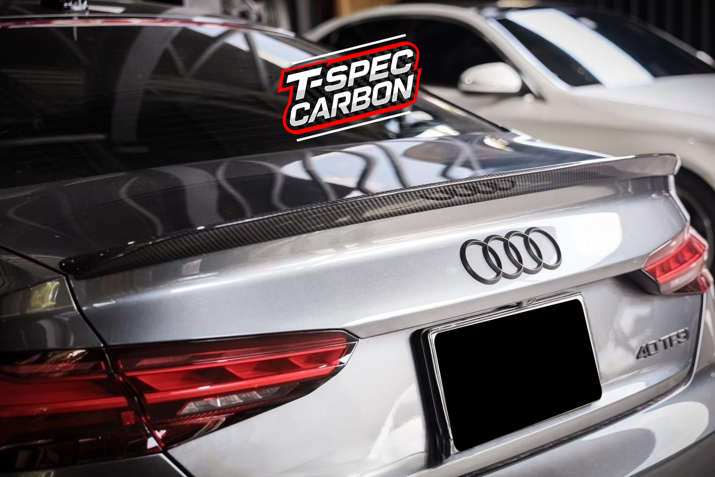 Audi RS5 Style Carbon Fibre Spoiler
