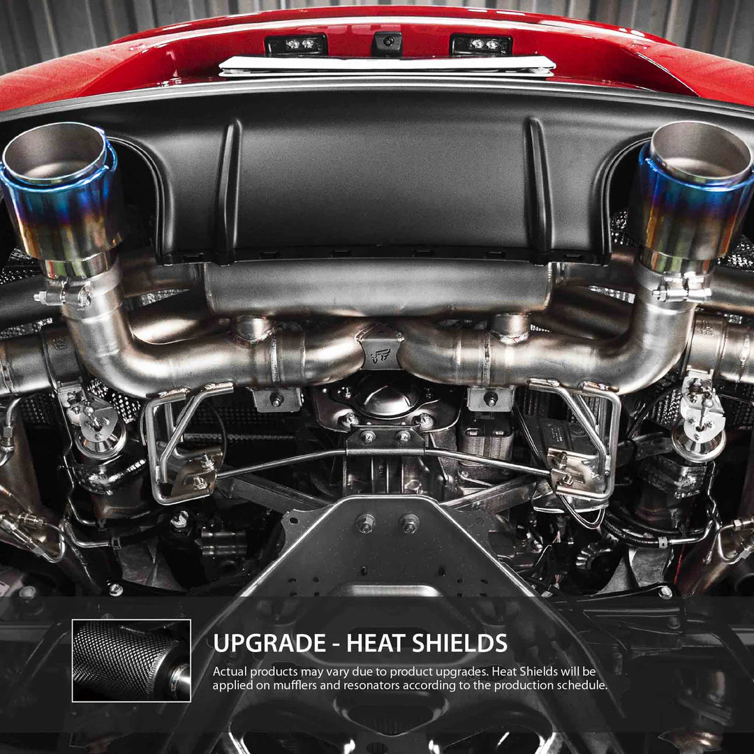 Porsche 718 GTS 4.0 / 718 Cayman GT4 / 718 Spyder iPE Exhaust System