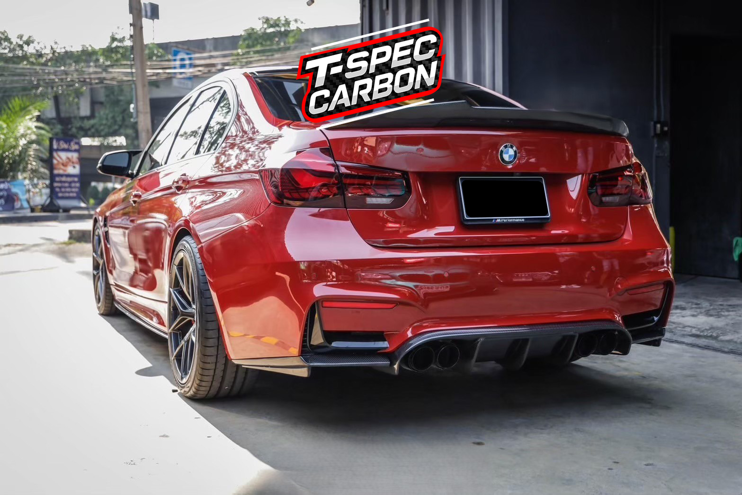 BMW F80/F30 Carbon FIbre Rear Diffuser