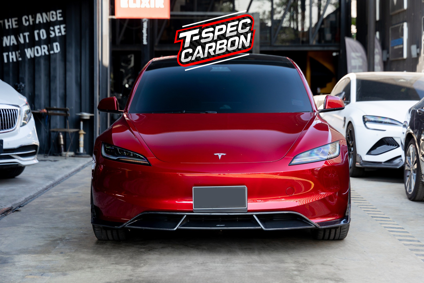 Tesla Model 3 MY24 Genuine CMST v1 Carbon Fiber Full Aero Set