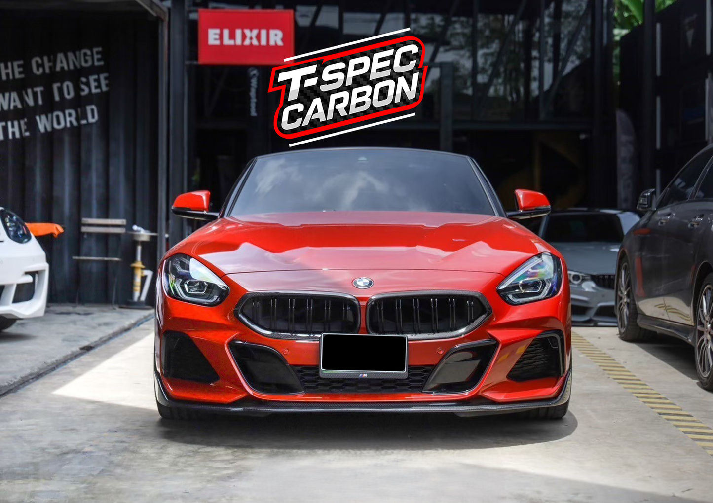 BMW Z4 G29 M-Style Carbon Fibre Front Lip
