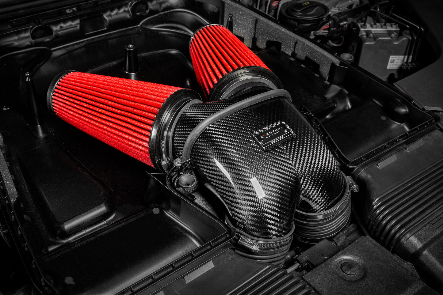 Porsche Cayenne EVENTURI Carbon Air Intake