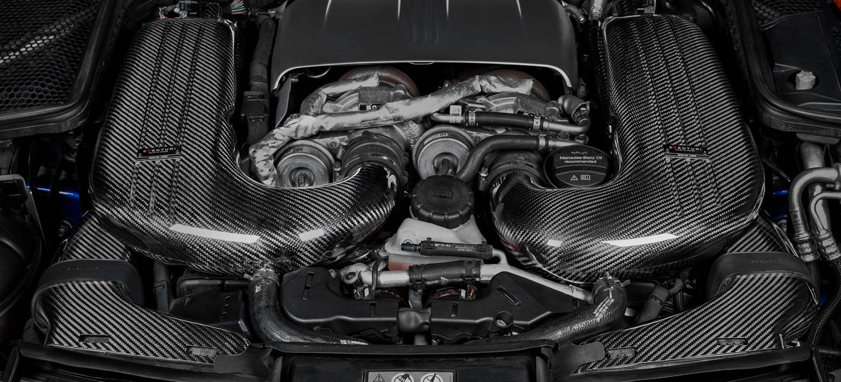 Mercedes Benz C63s AMG EVENTURI Carbon Air Intake