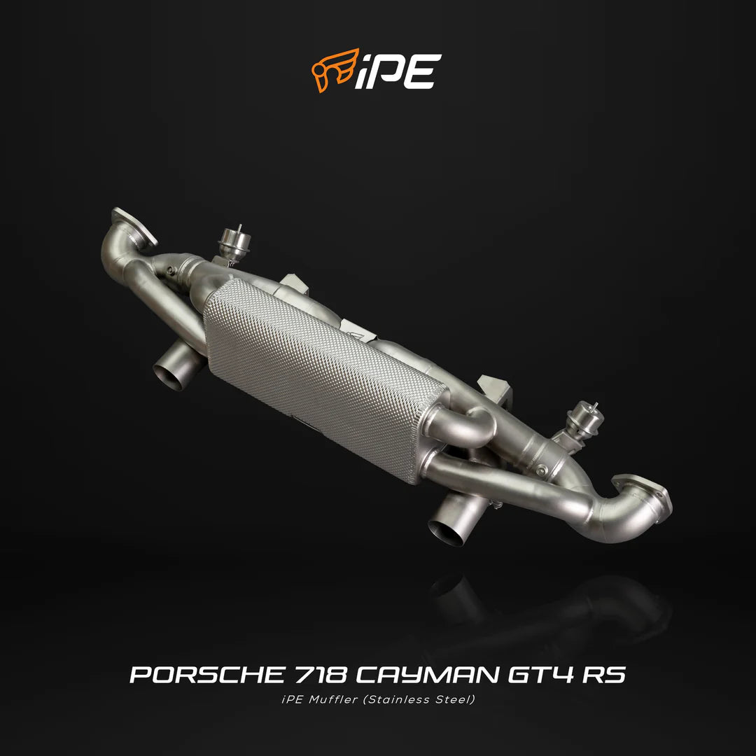 Porsche 718 Cayman GT4 RS IPE Exhaust System