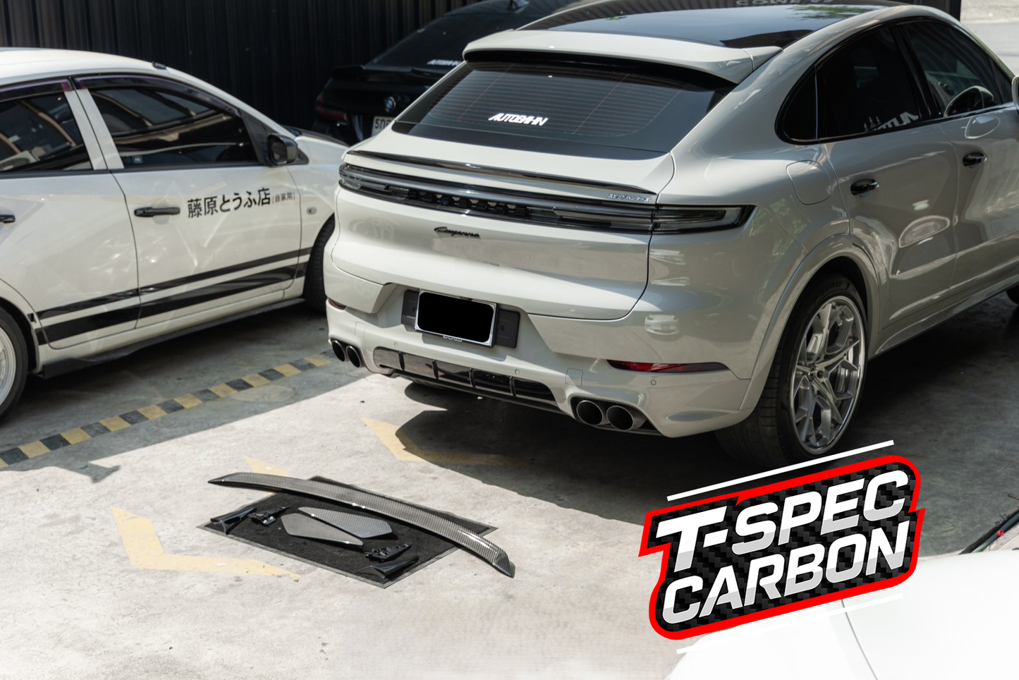 Porsche Cayenne Turbo GT Spoiler