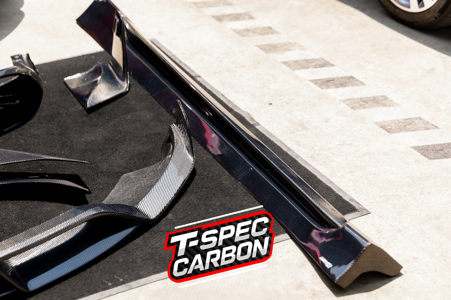 Tesla Model 3 MY24 Genuine CMST v1 Carbon Fiber Full Aero Set