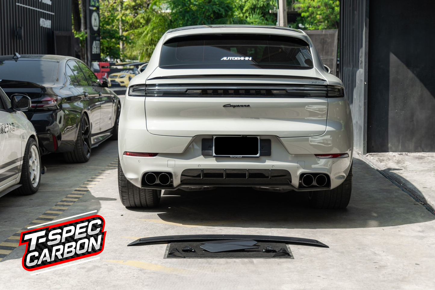 Porsche Cayenne Turbo GT Spoiler