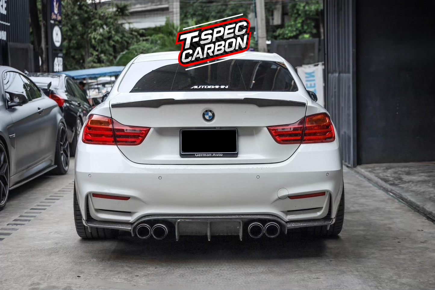 BMW F32/F82 M-Style Carbon Fibre Rear Diffuser
