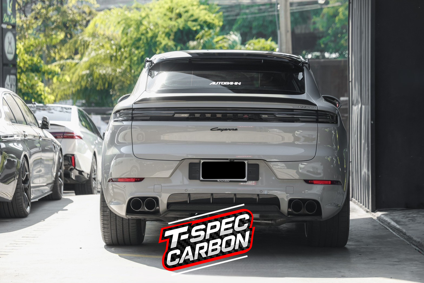 Porsche Cayenne Turbo GT Spoiler