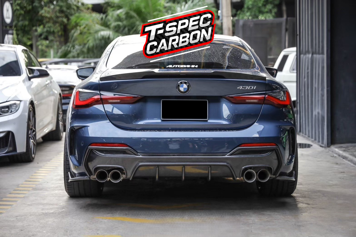 BMW M4/G22 Carbon Fibre Rear Diffuser