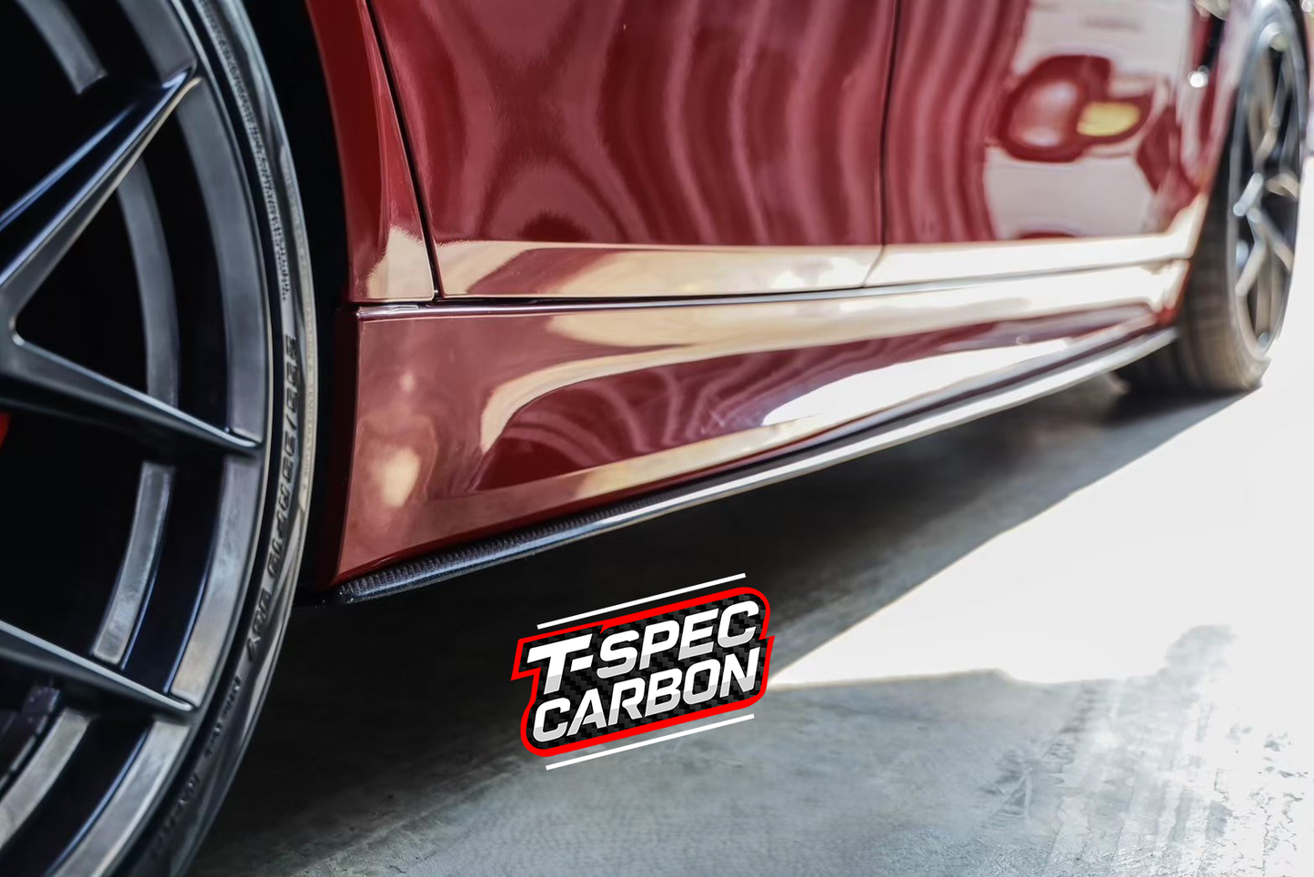 BMW F80/F30 Carbon Fibre Side Skirts