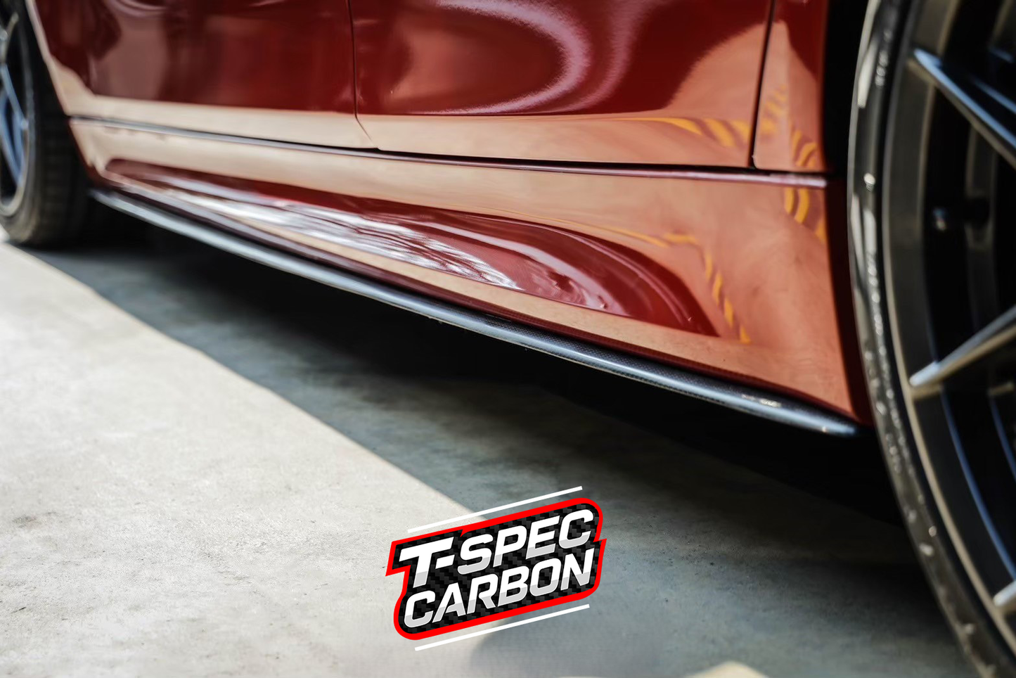 BMW F80/F30 Carbon Fibre Side Skirts