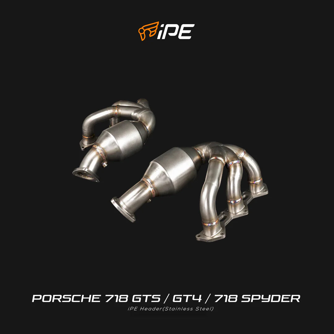 Porsche 718 GTS 4.0 / 718 Cayman GT4 / 718 Spyder iPE Exhaust System