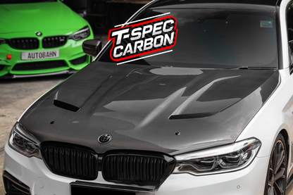 BMW M5/G30 Carbon Fibre Vented Hood (Pre Face Lift)