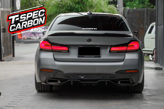 BMW M5/G30 Carbon Fibre Rear Diffuser Set
