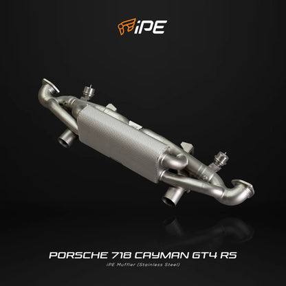 Porsche 718 Cayman GT4 RS IPE Exhaust System