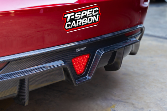 Tesla Model 3 MY24 Genuine CMST v1 Carbon Fibre Rear Diffuser